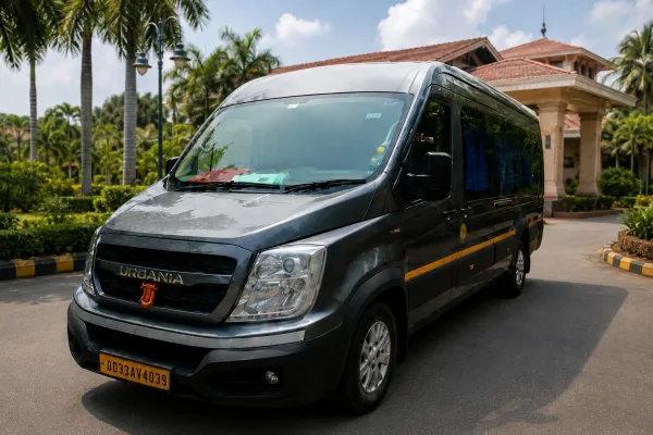 Swosti Travels — Premium AC Urbania for luxury group tours